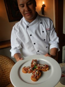mauricio w bruschetta